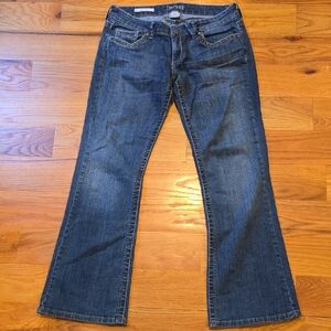 Decree Women's Boot Cut Jeans in Dark Blue